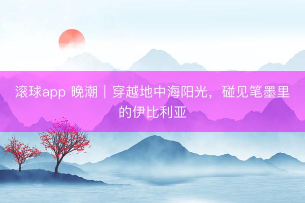 滚球app 晚潮｜穿越地中海阳光，碰见笔墨里的伊比利亚
