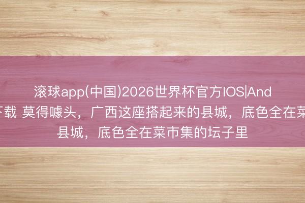 滚球app(中国)2026世界杯官方IOS|Android手机app下载 莫得噱头，广西这座搭起来的县城，底色全在菜市集的坛子里