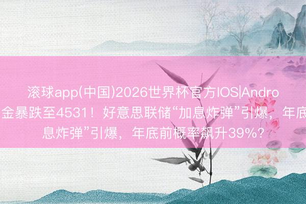 滚球app(中国)2026世界杯官方IOS|Android手机app下载 黄金暴跌至4531！好意思联储“加息炸弹”引爆，年底前概率飙升39%？