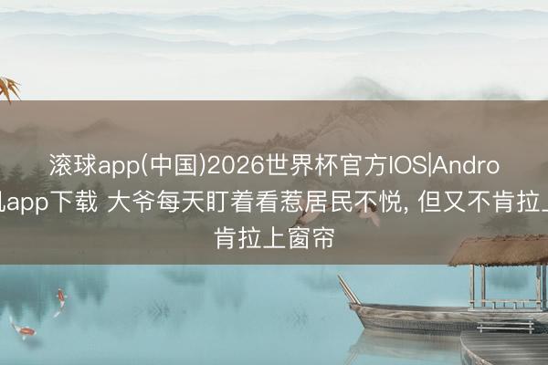 滚球app(中国)2026世界杯官方IOS|Android手机app下载 大爷每天盯