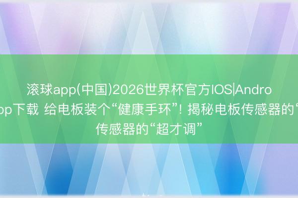 滚球app(中国)2026世界杯官方IOS|Android手机app下载 给电板装个“健康手环”! 揭秘电板传感器的“超才调”