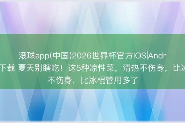 滚球app(中国)2026世界杯官方IOS|Android手机app下载 夏天别瞎吃！这5种凉性菜，清热不伤身，比冰棍管用多了