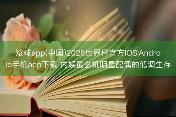 滚球app(中国)2026世界杯官方IOS|Android手机app下载 内娱最玄机明星配偶的低调生存