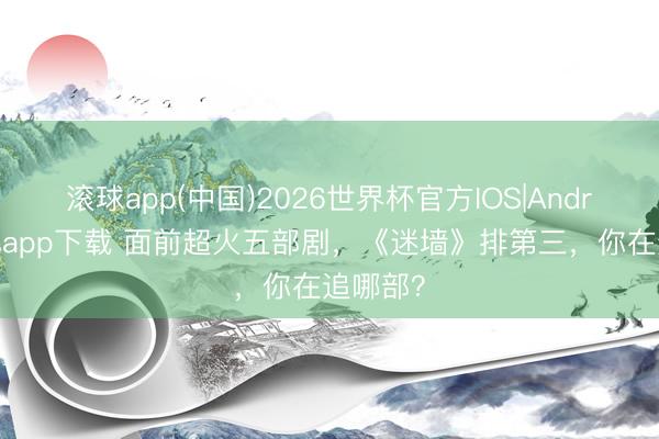 滚球app(中国)2026世界杯官方IOS|Android手机app下载 面前超火五部剧,《迷墙》排第三,你在追哪部?
