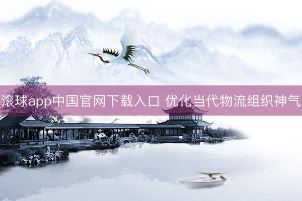 滚球app中国官网下载入口 优化当代物流组织神气